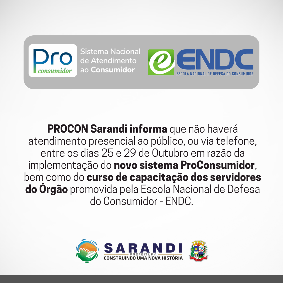 PROCON Sarandi implementará novo sistema de atendimento ao consumidor